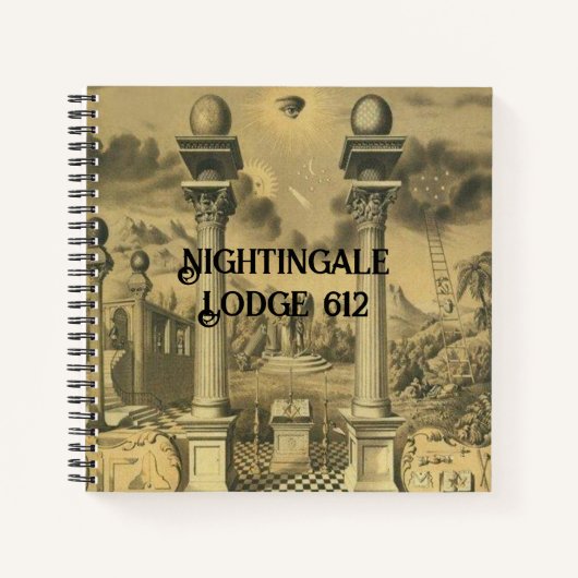 Freemason Membership Notitieboek (Voorkant)