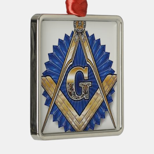 Freemason Metalen Ornament (Rechts)