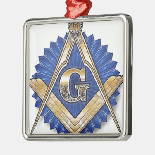 Freemason Metalen Ornament (Links)