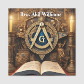 Freemason Naamplaatje (Voorkant)