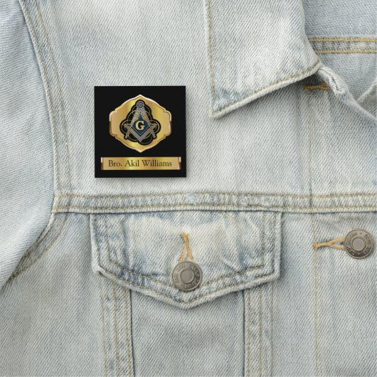 Freemason Name Tag (In situ)