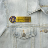 Freemason Name Tag (In situ)