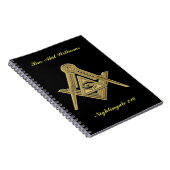 Freemason Notitieboek (Rechterzijde)