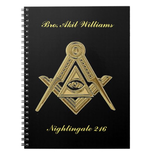 Freemason Notitieboek (Voorkant)