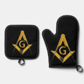 Freemason Ovenwant & Pannenlap Set (Voorkant)