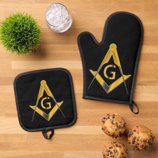 Freemason Ovenwant & Pannenlap Set (Top down)