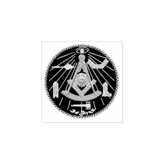 FREEMASON PASTMASTER STAMP RUBBERSTEMPEL (Afrduk)