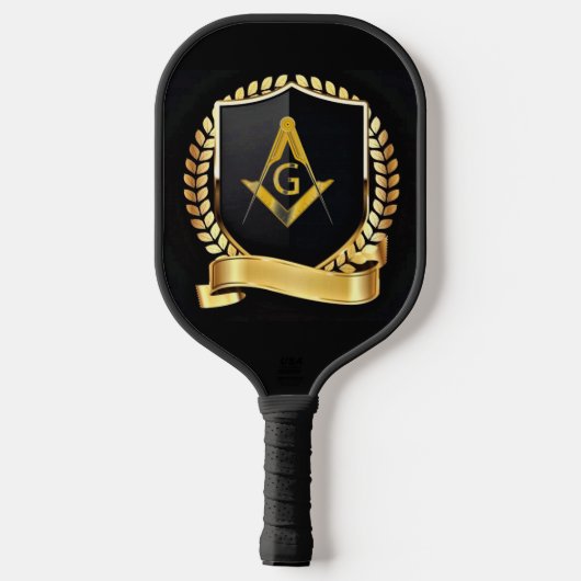 Freemason Pickleball Paddle (Achterkant)