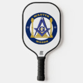 Freemason Pickleball Paddle (Achterkant)