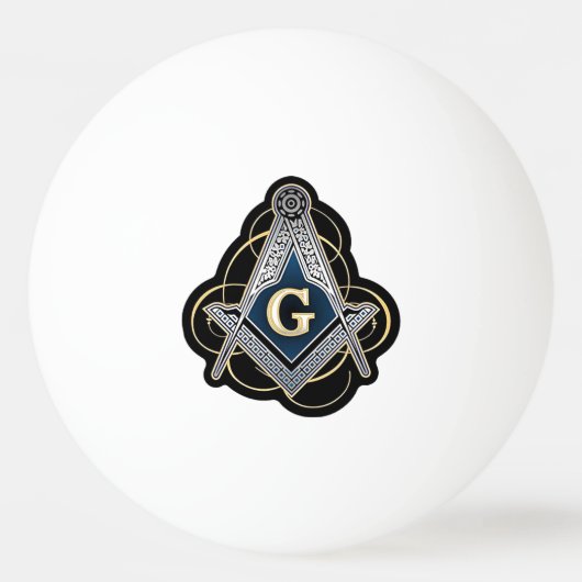 Freemason Pingpongbal (Voorkant)