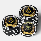 Freemason Poker Chips (Opstapeling)