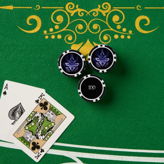 Freemason Poker Chips (Pokertafel (Stack))