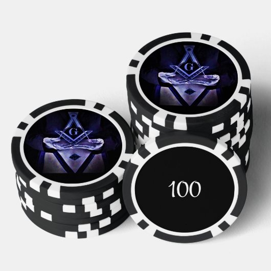 Freemason Poker Chips (Opstapeling)