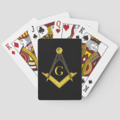 Freemason Pokerkaarten (Achterkant)