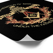 Freemason Poster (Hoek)