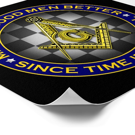 Freemason Poster (Hoek)