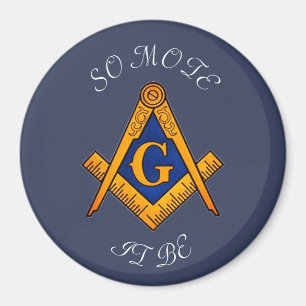 Freemason Square and Compass Charity Masonic Magneet