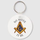 Freemason Square and Compass Charity Masonic Sleutelhanger (Voorkant)