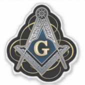 Freemason Sticker (Voorkant)
