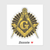 Freemason Sticker (Vel)