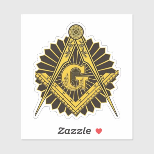 Freemason Sticker (Vel)