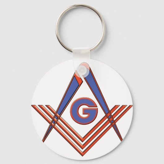Freemason-symbool Sleutelhanger (Voorkant)