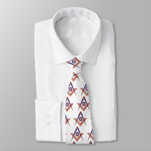 Freemason-symbool Stropdas (Gebonden)