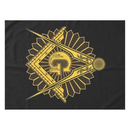 Freemason Tafelkleed (Voorkant (Horizontaal))