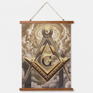 Freemason Tapestry Hangend Wandkleed