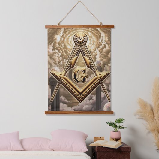 Freemason Tapestry Hangend Wandkleed (Slaapkamer)
