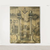 Freemason Tapestry Wandkleed (Voorkant)