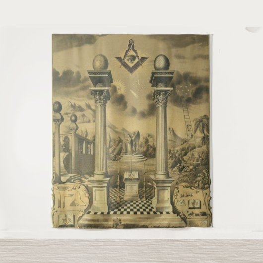 Freemason Tapestry Wandkleed (Voorkant)