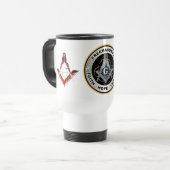 Freemason Travel Mug Reisbeker (Voorkant links)