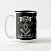 Freemason Tweekleurige Koffiemok (Links)
