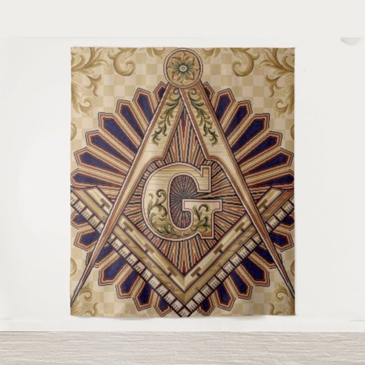 Freemason Wandkleed (Voorkant)