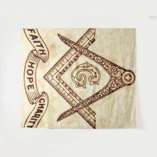 Freemason Wandkleed (Voorkant (horizontaal))