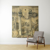 Freemason Wandkleed (In situ)