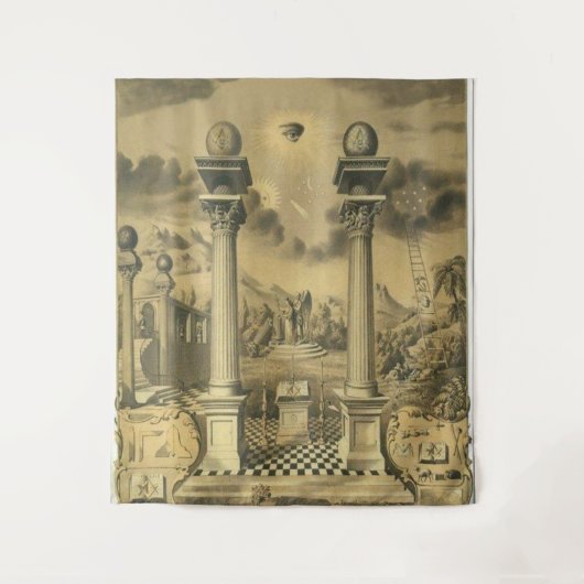 Freemason Wandkleed (Voorkant)