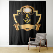 Freemason Wandkleed (In situ)