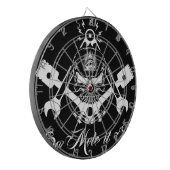 Freemason-Widows-Sons-Masonic-Hotrod-Logo-20160407 Dartbord (Voorkant Links)