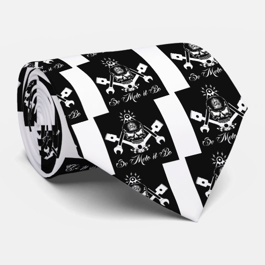 Freemason-Widows-Sons-Masonic-Hotrod-Logo-20160407 Stropdas (Opgerold)