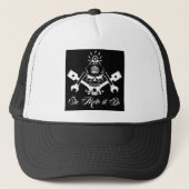 Freemason-Widows-Sons-Masonic-Hotrod-Logo-20160407 Trucker Pet (Voorkant)