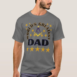 Freemason World Greatest Dad T-shirt