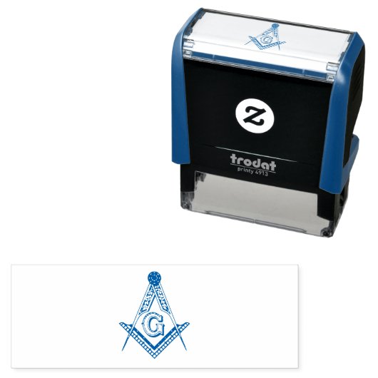 Freemason Zelfinktende Stempel (In situ)
