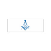 Freemason Zelfinktende Stempel (Design)