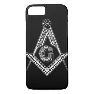 Freemason (zwart) 	iPhone 8/7 hoesje