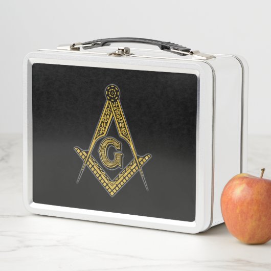 Freemason (zwart en goud) (In situ)