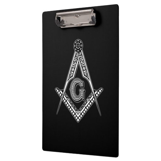 Freemason (zwart) klembord (Links)