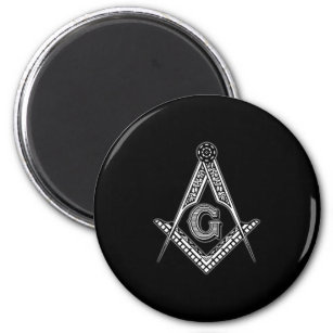 Freemason (zwart) magneet