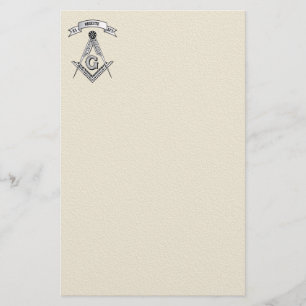 Freemasonerbord Briefpapier